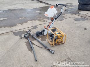 ماكينة قطع الأسفلت Still Quick Cut Saw Trolley, Lifan Petrol Poker Unit, Pneumatic Scabbl