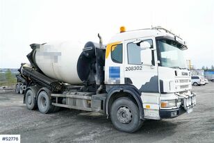 شاحنة خلط الخرسانة Liebherr  ذات شاسيه Scania P124 6x2 Mixer Truck