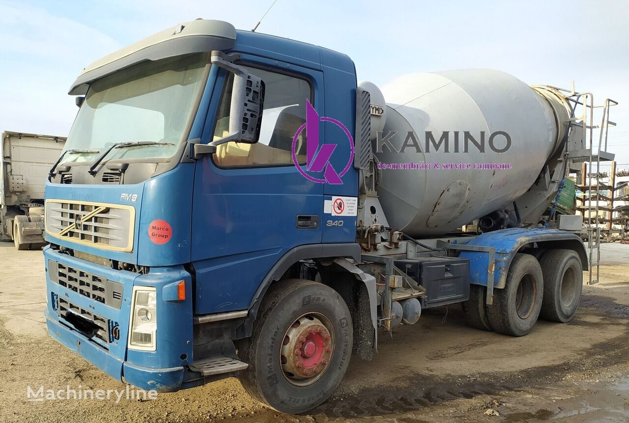 شاحنة خلط الخرسانة Hymix  ذات شاسيه Volvo FM9