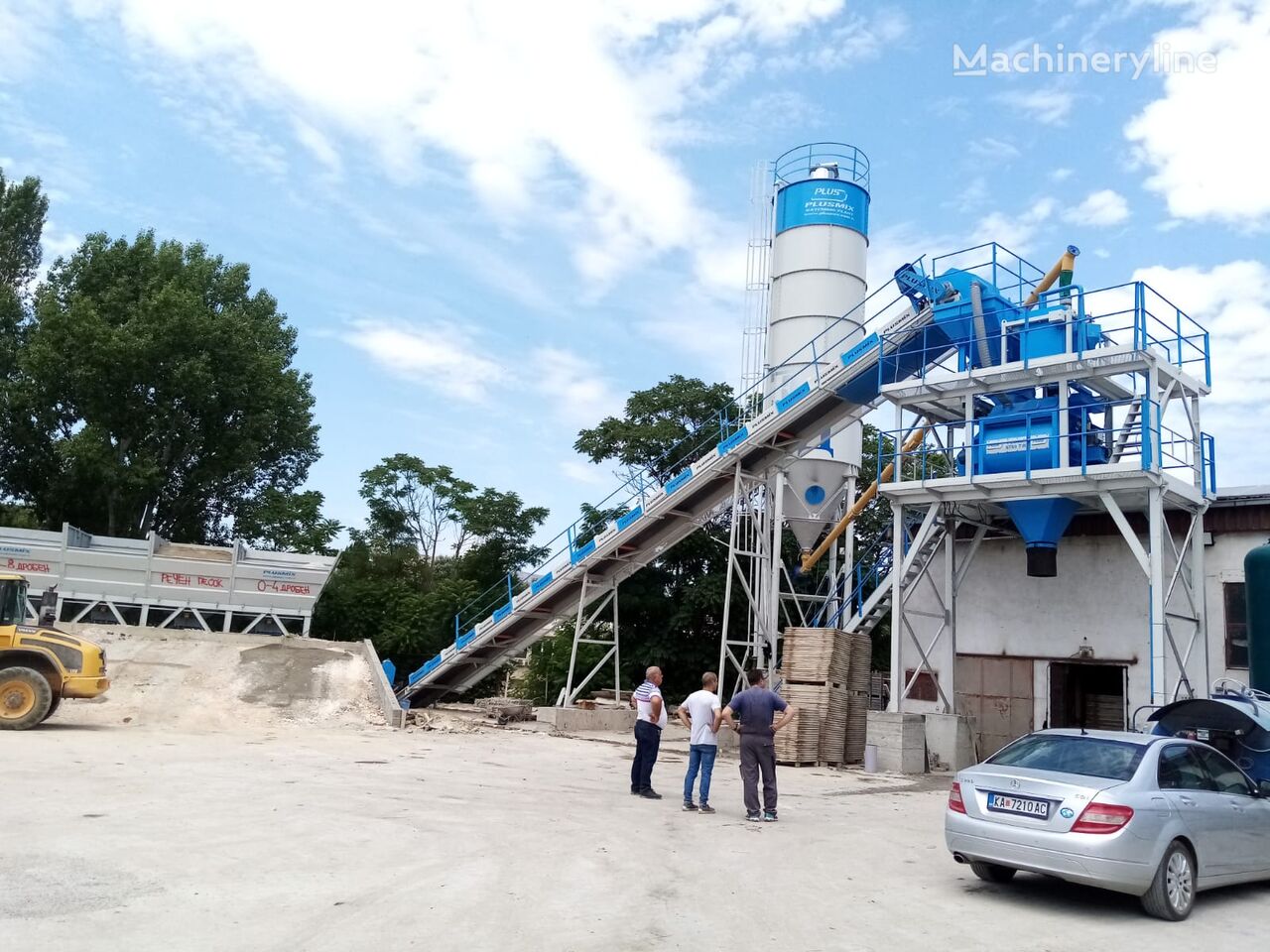 جديد ماكينة صناعة الخرسانة Plusmix 60m3/hour STATIONARY Concrete Batching Plant - BETONYY ZAVOD-CEN