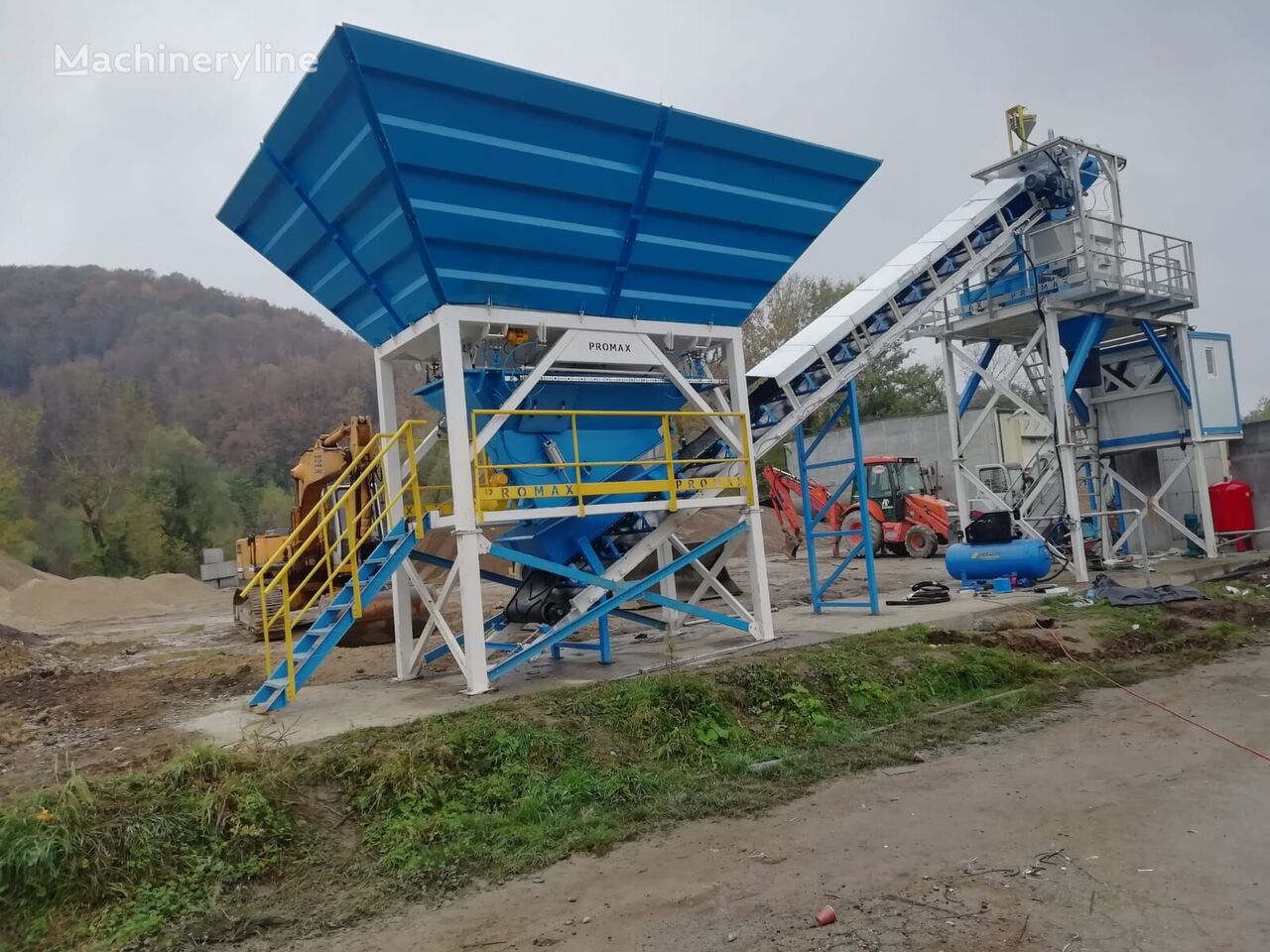 جديد ماكينة صناعة الخرسانة Promax Impianto di Betonaggio Compatto PROMAX C60-SNG-PLUS (60m³/h)