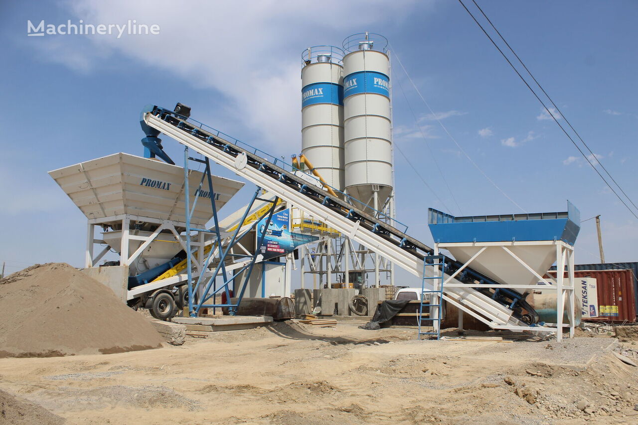 جديد ماكينة صناعة الخرسانة Promax Mobile Concrete Batching Plant M100 (100m3/h)