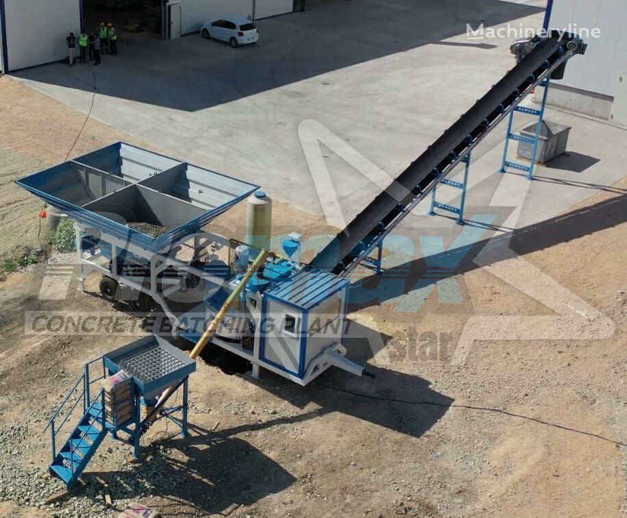جديد ماكينة صناعة الخرسانة Promax Mobile Concrete Batching Plant M35-PLNT (35m3/h)