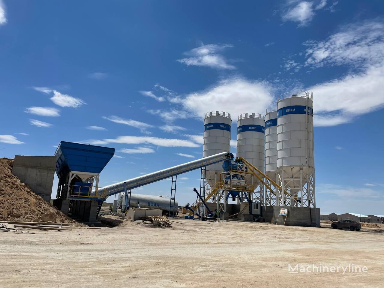 جديد ماكينة صناعة الخرسانة Promax STATIONARY Concrete Batching Plant S160-TWN / S200-TWN