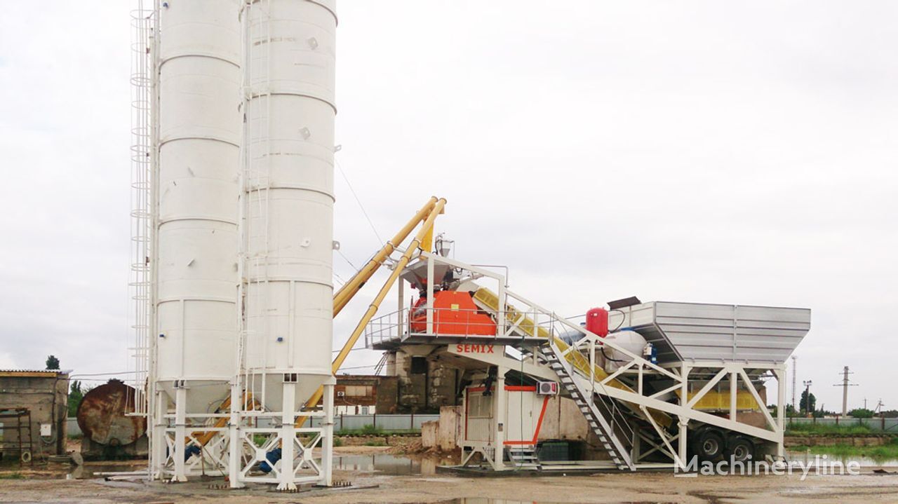 جديد ماكينة صناعة الخرسانة Semix Mobile 60 V SEMIX MOBILE CONCRETE BATCHING PLANTS 60m³/h