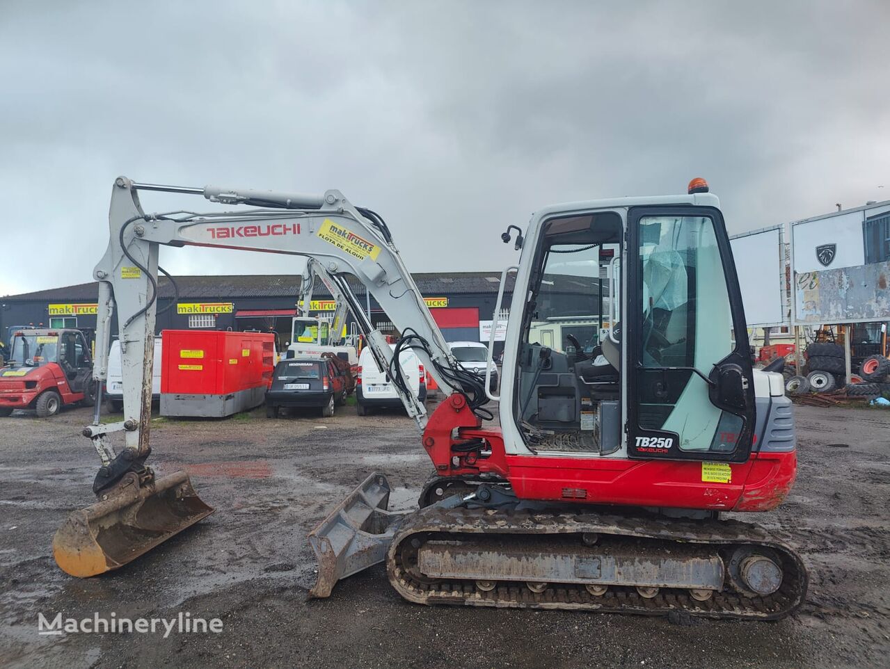 حفارة صغيرة Takeuchi TB250