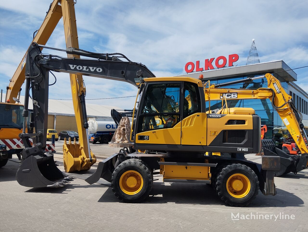 حفارة ذات العجلات Volvo EW 140D    RATY  -  KREDYT