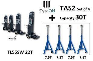 جديدة رافعة عمودية متنقلة TyreON TL55SW-4
